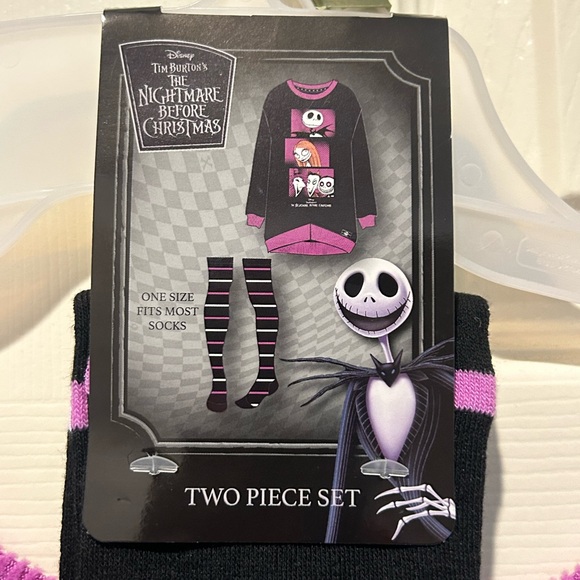 NWT ~ Nightmare Before Christmas -  Sally - long sweater with matching kneesocks - Picture 8 of 12